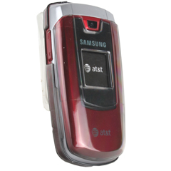 Samsung Compatible Transparent Snap-On Cover with Swivel Belt Clip - Smoke    437COVSM