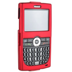 Samsung Compatible Rubberized Snap on Cover. Red
