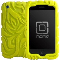 Apple Compatible Incipio Tribal dermaSHOT Silicone Case - Yellow  ILAB-104