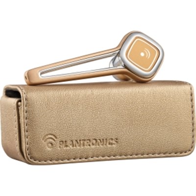 Tan Plantronics Bluetooth Headset Discovery 925 79599-01 Tan Plantronics Bluetooth Headset Discovery 925 79599-01