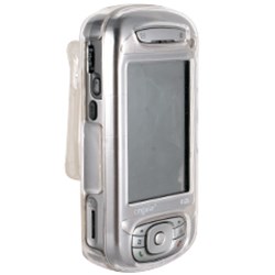 HTC Compatible Snap On Cover with Swivel Belt Clip - Crystal Clear    8525COVCL