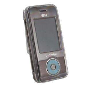 LG Compatible Snap-On Cover with Swivel Belt Clip - Clear    8550COVCL
