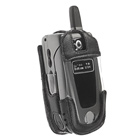 Motorola Compatible Krusell Leather Elastic Form Fit Case - Black  87232