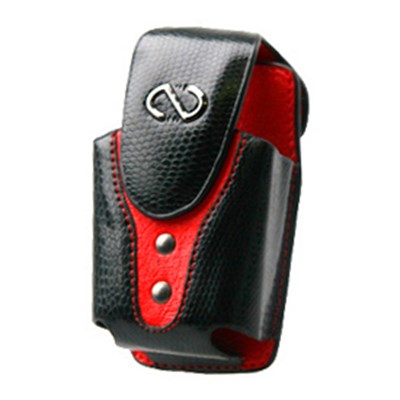 Naztech Vertical Boa Holster - Black and Red  8985