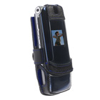 Motorola Compatible Krusell Leather Elastic Form Fit Case - Black  89222