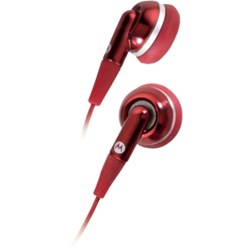 Motorola Original Red Fashion Stereo Headset EH25  89246N