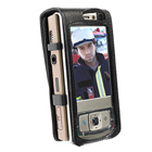 Nokia Compatible Krusell Dynamic Form Fit Leather Case - Black  89276