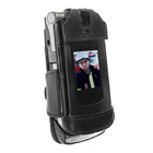 Sanyo Compatible Krusell Elastic Form Fit Leather Case - Black  89282