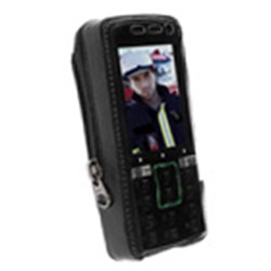 Sony Ericsson Compatible Krusell Classic Form Fit Leather Case - Black  89296-SO