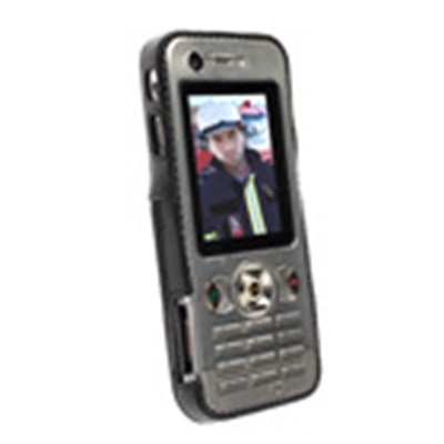 Sony Ericsson Compatible Krusell Classic Form Fit Leather Case - Black  89316