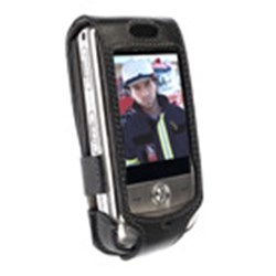 LG Compatible Krusell Dynamic Form Fit Leather Case - Black  89321