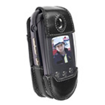 LG Compatible Krusell Elastic Form Fit Leather Case - Black  89341