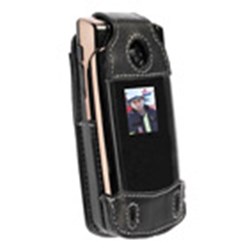 Samsung Compatible Krusell Elastic Form Fit Leather Case - Black  89343