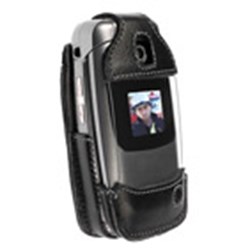 LG Compatible Krusell Elastic Form Fit Leather Case - Black  89345