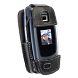 Samsung Compatible Krusell Elastic Form Fit Leather Case - Black  89346-SA