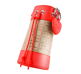 Naztech Charm Case - Brown/Red  9397