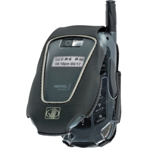 Nextel Compatible Body Glove Scuba II Cellsuit Case with Swivel Belt Clip - Black/Silver     9080201
