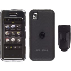Samsung Compatible Body Glove Glove Snap-on Case - Black  9087901-SA