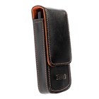 Krusell Pollux Vertical Case - Black and Orange  95161