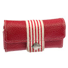 Krusell Breeze UNIVERSAL Leather Case - Red and Off-White  95189
