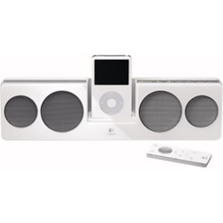 Apple Compatible Logitech Pure-Fi Anywhere Compact Speakers - White    984-000005
