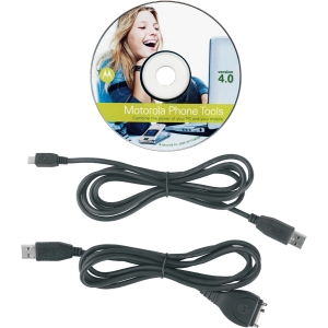 Motorola Original USB Mobile Phone Tool 4.0 Data Kit and Cables 98741