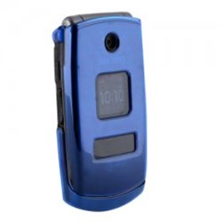 Samsung Compatible Blue Protective Shield with Swivel Belt Clip  A517COVBL-SA