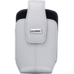 Blackberry Original Leather Holster with Swivel Belt Clip - Pearl White  ACC-11932-004
