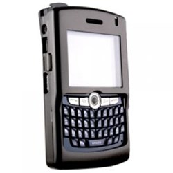 Blackberry Compatible Aluminum Case with Swivel Belt Clip - Black    ALUM8800BK