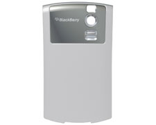 Blackberry Original Standard Battery Door-Silver    ASY-12844-002