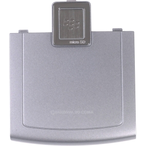 Blackberry Original Standard Battery Door - Silver    ASY-14321-003