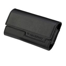 Blackberry Original Leather Horizontal Pouch - Black    ASY-15476-004