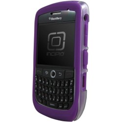 Blackberry Compatible Dark Purple Silicrylic Gel Case  BB-708