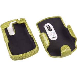 CaseMate Blackberry Compatible Leather Case/Holster Combo - Green   BB8300CHC-GRC