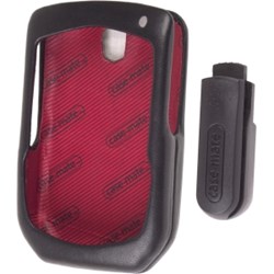 Blackberry Compatible Case Mate Leather Case with Ratcheting Belt Clip - Phantom Black        BB8700-PB