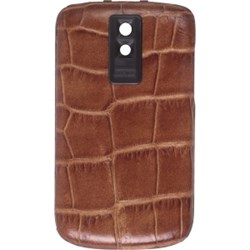 Blackberry Compatible Backpack Battery Door Leather- Brown  BB9000BP-BRC-BL