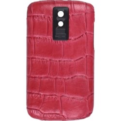 Blackberry Compatible Backpack Leather Battery Door- Red  BB9000BP-RDC