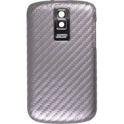 Silver Carbon Fiber Backpack Leather Battery Door  BB9000BP-SCF