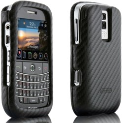 Blackberry Compatible CaseMate Carbon Fiber Leather Case   BB9000C-BCF