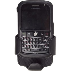 Blackberry Compatible Leather CaseMate Case/Holster   BB9000CHC-PB