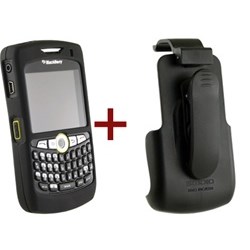Blackberry Compatible Innocase Case and Holster Combo  BD2HLCSR2BB8350BK
