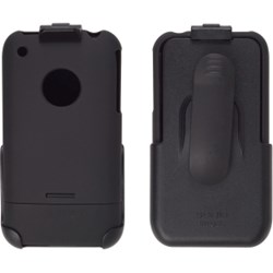 Apple Compatible Black Innocase Case and Holster Combo  BD2HLCSRIPH3GBK