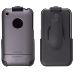 Apple Compatible Gray Innocase Case/Holster Combo  BD2HLCSRIPH3GGY