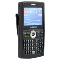Samsung Compatible Body Glove Silicone Case with Swivel Belt Clip - Black   BGSIL607