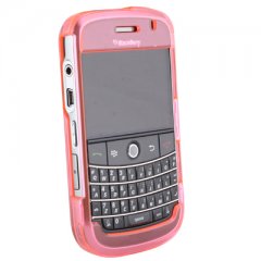 Blackberry Compatible Pink Protective Shield with Swivel Belt Clip   BOLDCOVPK-BL