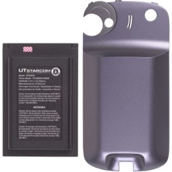 UTStarcom Original 2100 mAh Li-Ion Extended Battery and Door - Dark Silver   BTE6800S