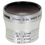 Sunpack Compatible 0.5x Wide-Angle Conversion Lens (25, 27, 30.5, 37mm Mount)