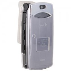 Sanyo Compatible Clear Protective Shield with Swivel Belt Clip  COVKATLXCL