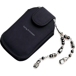 Sony Ericsson Original IPJ-60 Soft Pouch & Jewelry with Belt Clip - Granite    DPY901687-3