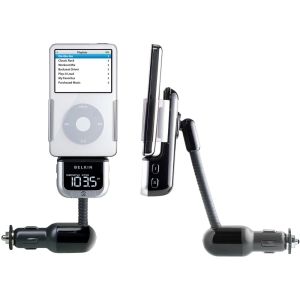 iPod Compatible Belkin TuneBase FM Transmitter with ClearScan    F8Z176